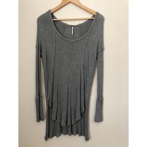 👚Free People Grey Long Sleeve